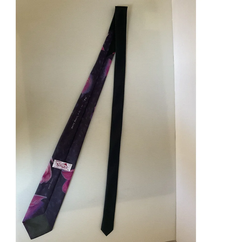 Vintage 1989 Ralph Marlin Pig Tie Elaine Heikman Novelty Made USA Rare